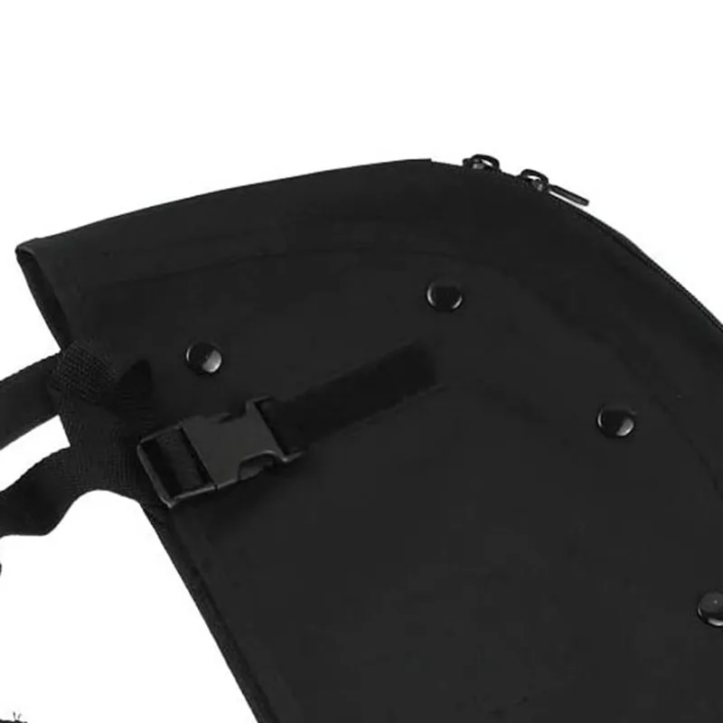 

Motorcycle Engine Guard Lower Chap Leg Warmer Bags for 65-17 Softtail-Fat Boy FL Black