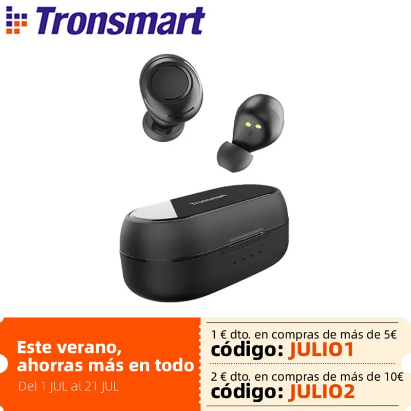 Tronsmart Onyx Free Bluetooth наушники с aptX УФ наушниками QualcommChipQCC3020 IPX7 голосовая