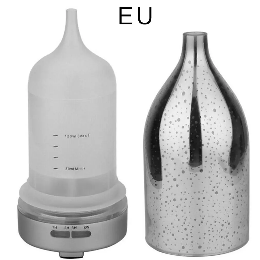 

Colorful Night Light Humidifier Glass Aromatherapy Humidifier Home Appliances Fireworks Wine Bottle 3d Humidifier