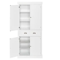 fch single drawer double door storage cabinet white wardrobe