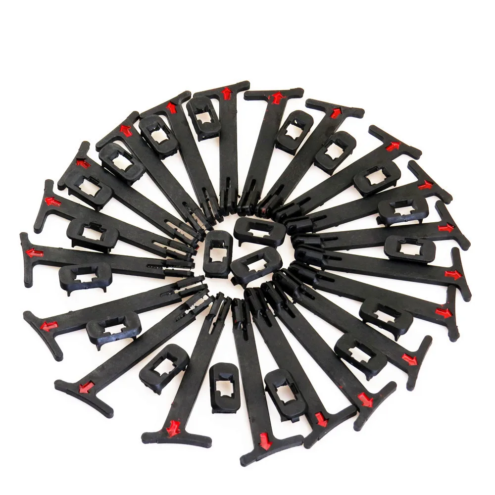 RWSYPL 20 шт. ABS крышка капота автомобильного двигателя ручка блокировки для Golf Bora MK4