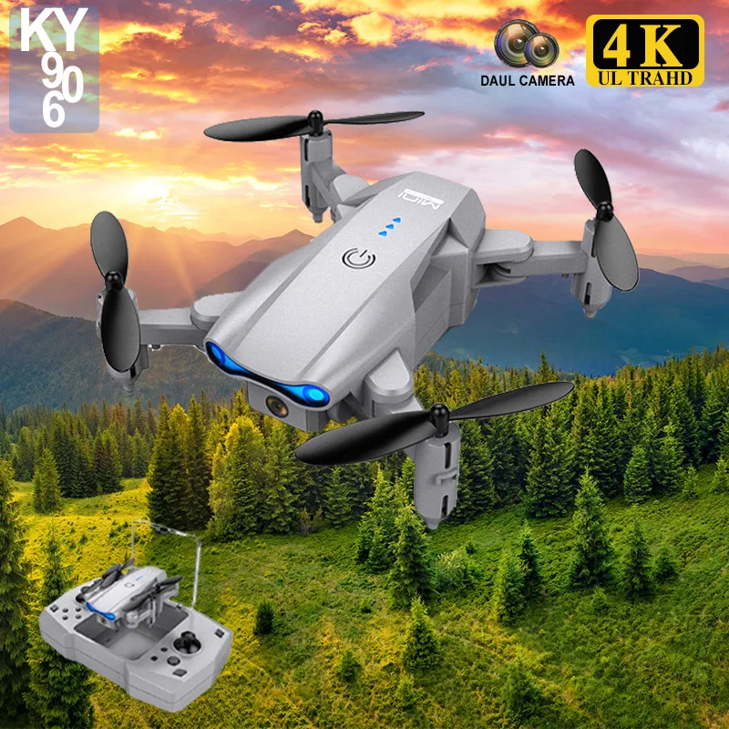 

2021 NEW KY906 Drone 4K HD Daul Camera FPV Rc Quadcopter Flight Time 15 Minutes Rc Helicopter Professional Drones toys for boys