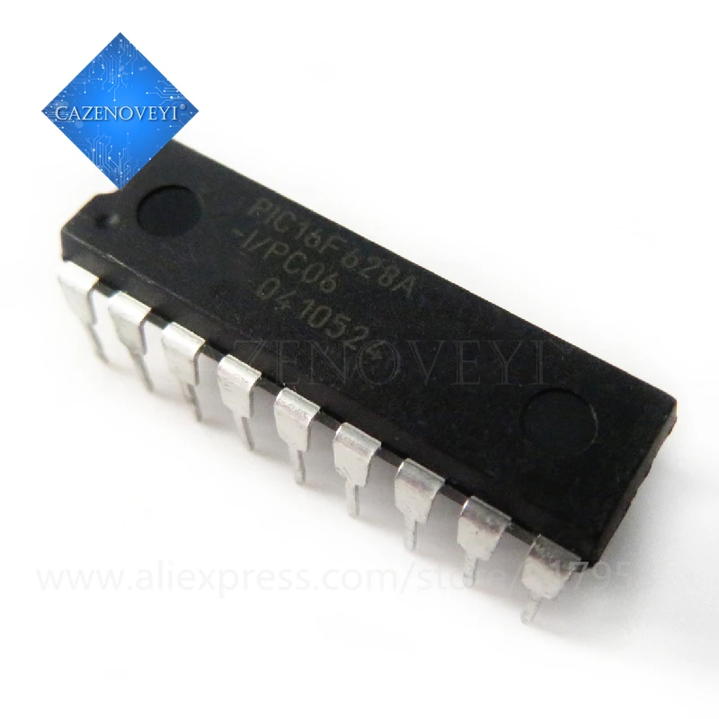 1 шт./лот PIC16F628A I/P PIC16F628AIP 16F628A DIP 18 в наличии|p p| |