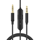 Сменный стерео аудио кабель игровой микрофон для Kingston HyperX Cloud Flight Mix Alpha S Cloud9 Edition игровые гарнитуры