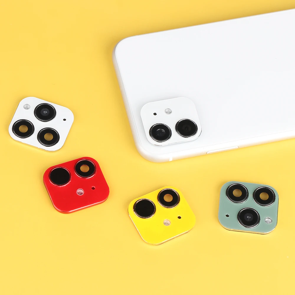 Роскошная наклейка для объектива камеры iPhone XR X на 11 Pro Max защита экрана замена