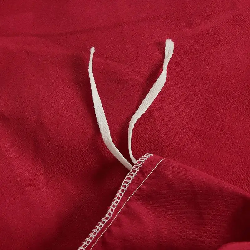 

25Pinch Pleat Bedding Set Pure Color 3pcs/2pcs Duvet Cover Pillowcase Adult King Queen Size Comforter Cover Set 2019 New