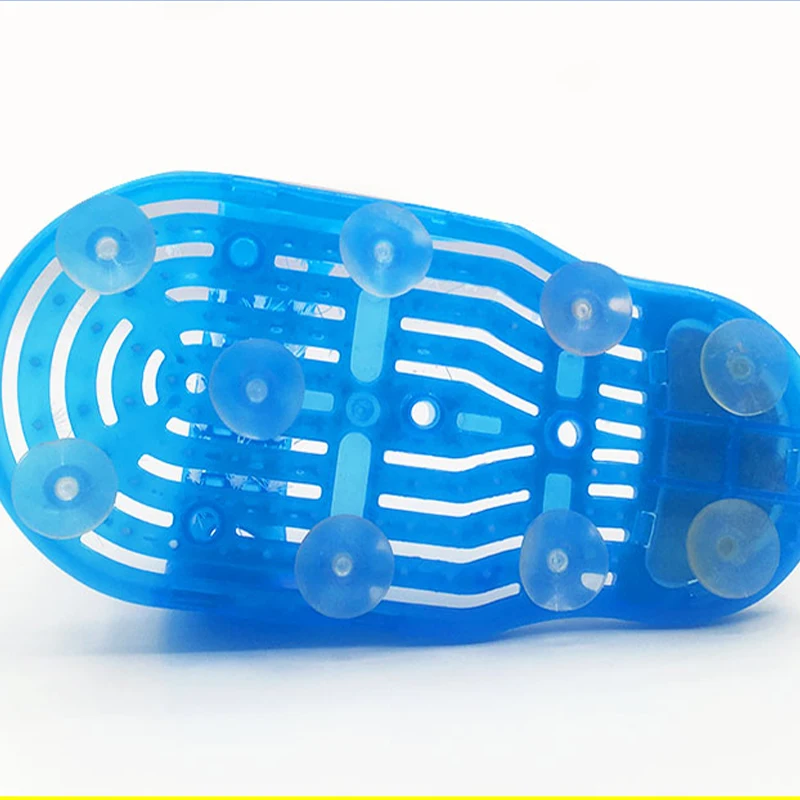 Пластиковые массажные тапочки для ванны и душа обувь щетка пемза из камней