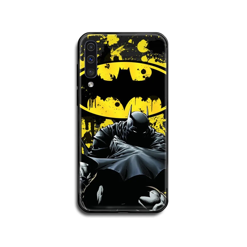 Бэтмен Логотип Горячая продажа DC оболочка черный чехол для телефона Корпус Samsung