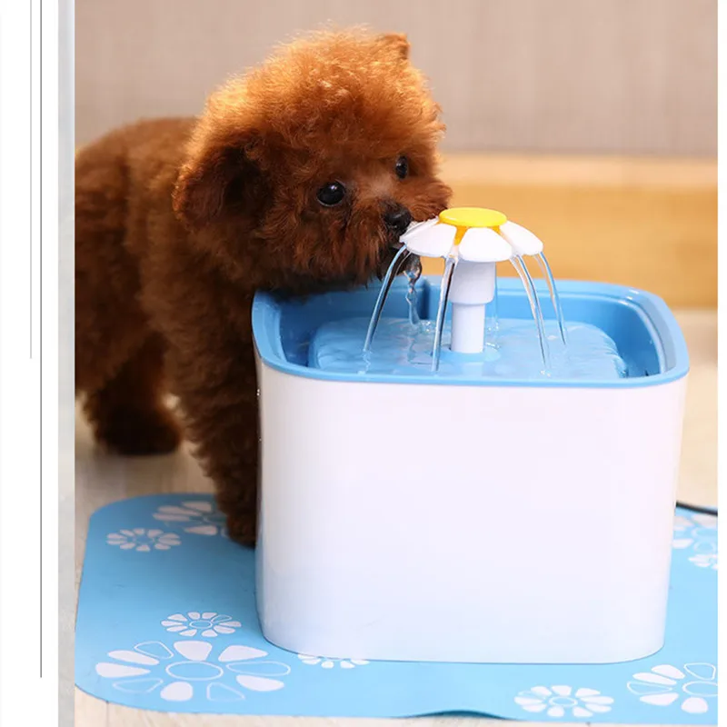 Автоматический Поильник для домашних животных USB питьевой фонтанчик 2 4 л