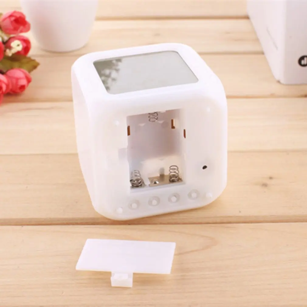 Будильник со светодиодной подсветкой в виде единорога многофункциональные