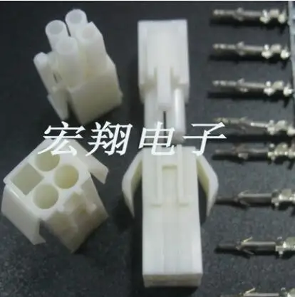 10 комплектов Штекерный и гнездовой разъем в пластиковой оболочке 4 5