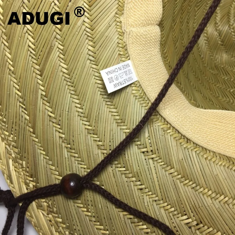 Шляпа соломенная для мужчин и женщин ковбойская шляпа в западном стиле с