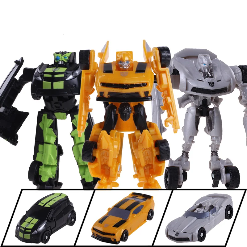

Transformers Bumblebee Sideswipe Topspin Autobots Action Figure Model Bumblebee Sideswipe Topspin Children Toys