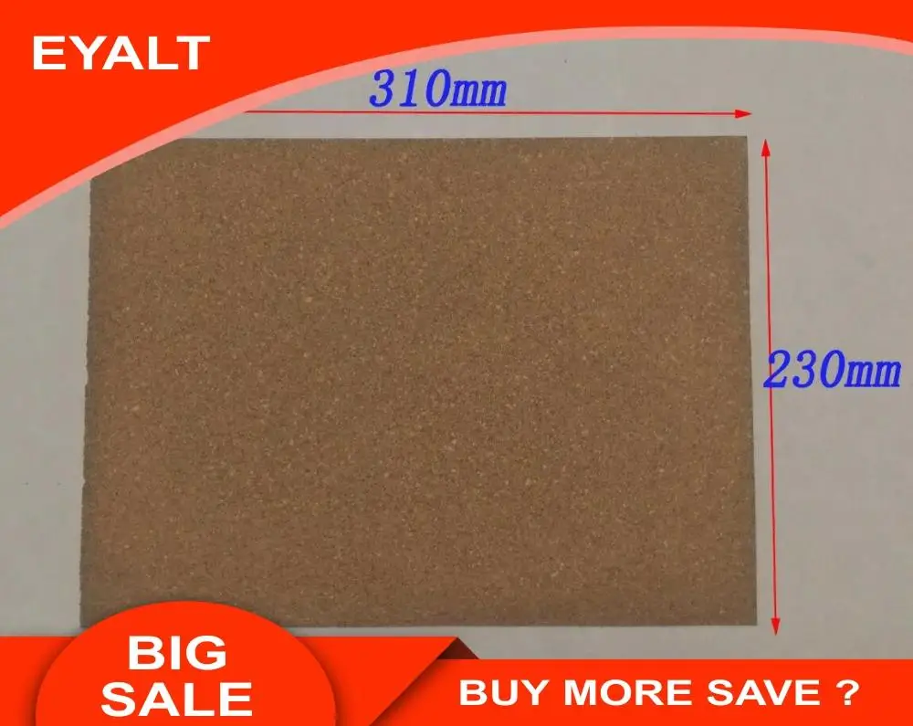 2 Pieces Saxophone Flute Clarinet Adhesive Rubber Cork Sheet 0.8mm And 1.0mm