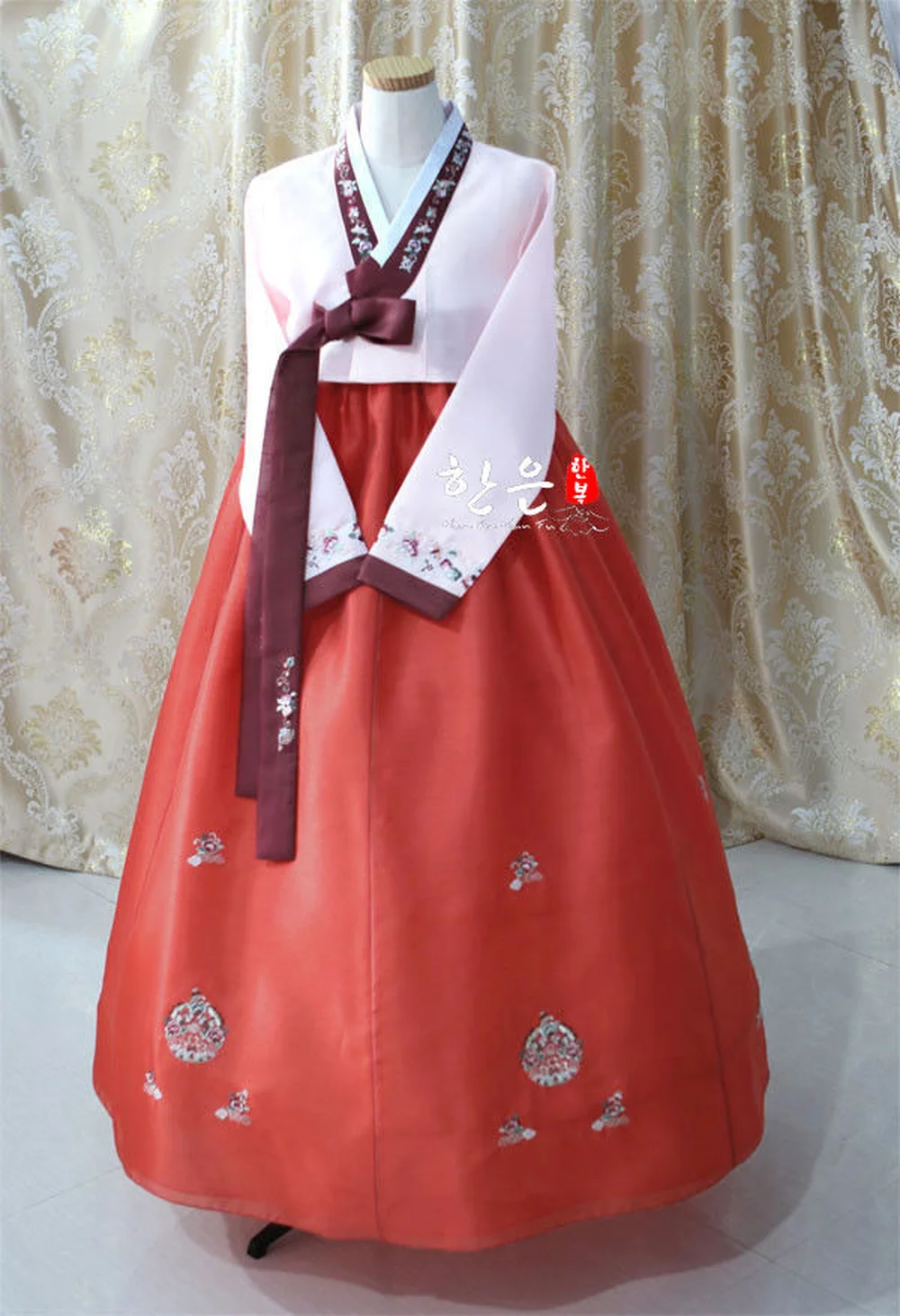 Лидер продаж платье Hanbok изготовленное на заказ корейский традиционный Женский