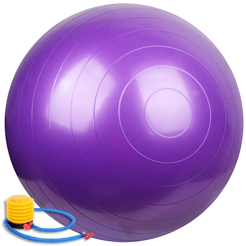 

65cm Yoga Ball Anti-Pressure Explosion-Proof for Yoga Exercise Gymnastics Pilates Balance Ball Home Training Body Building Dance