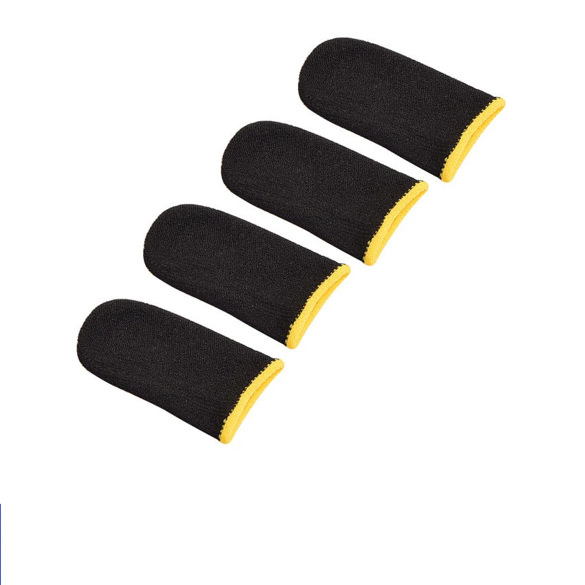 

1 Pair Breathable Game Controller Finger Cover Sweat Proof Gaming Thumb Sleeve Finger Thumb Sleeve Gloves for PUBG Mobile