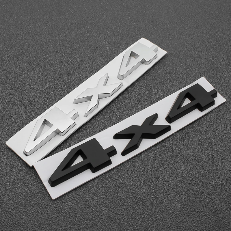 Автомобильный Стайлинг 3D Металлическая Эмблема 4*4 значок-наклейка наклейки для