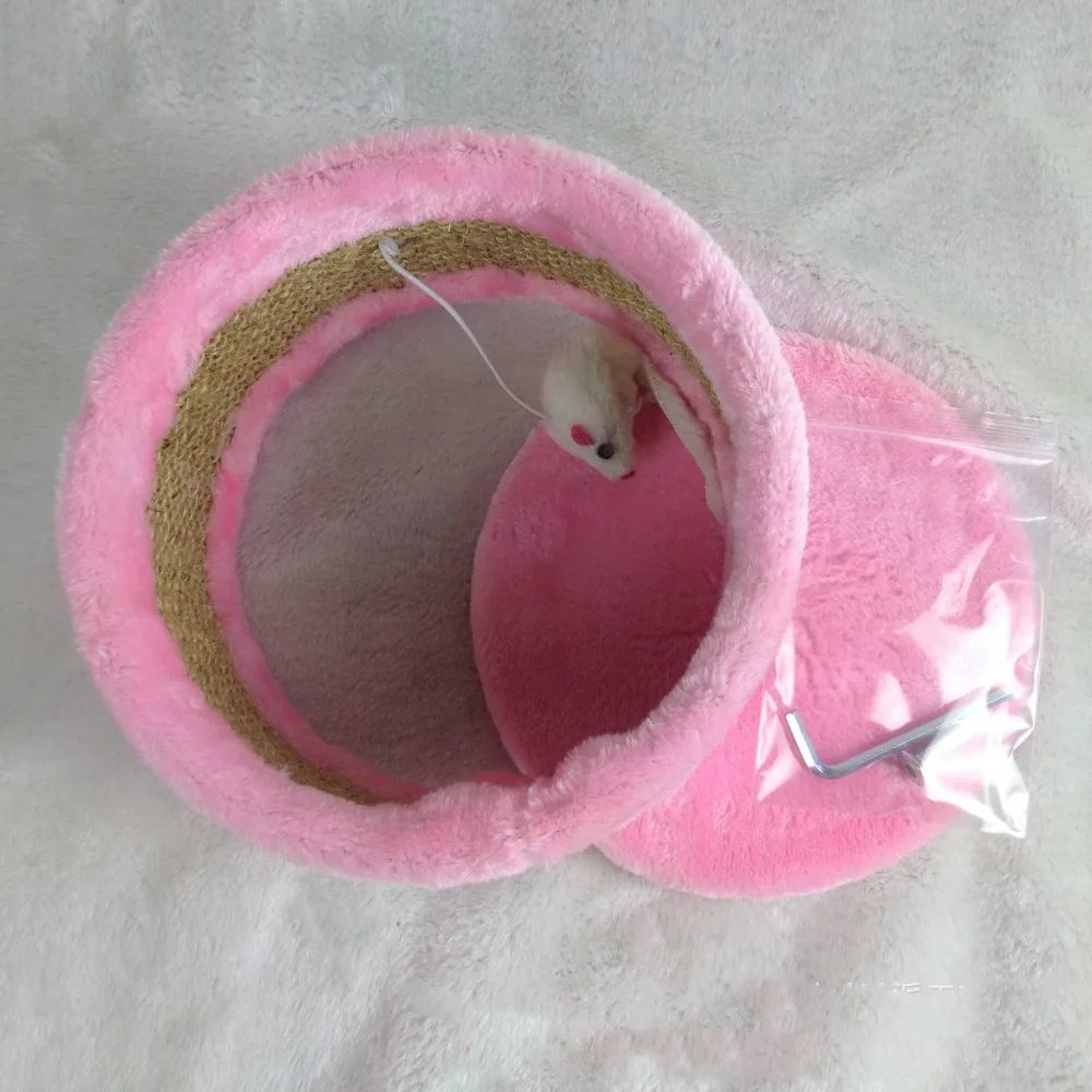 Кошка скалолазание игрушка кошка дерево сизаль лазание фланелевая скалолазание Рамка DIY игрушка для изготовления кошачьей веревки