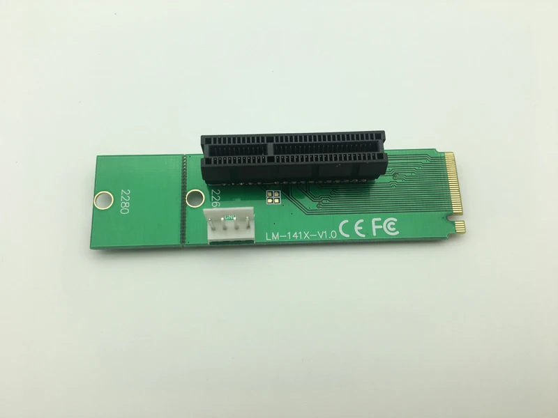 Новинка адаптер переходной карты NGFF M2 M.2 к PCI E 4x 1x слот переходник штырь гнездо PCIE