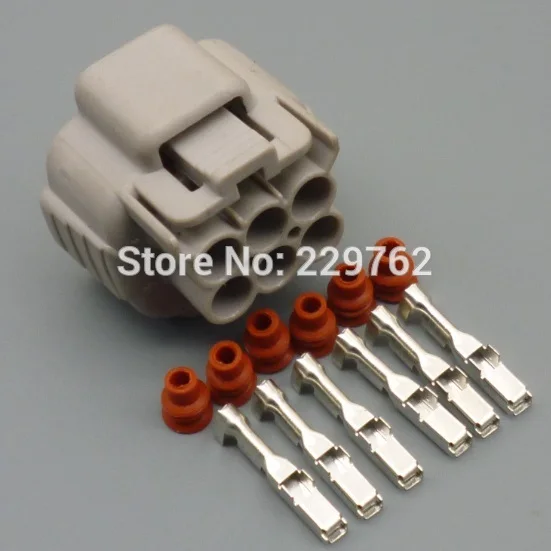 shhworldsea 6 Pin 2.2mm TS Accelerator Pedal Automotive Connector Female Male plug For Toyota 6188-0175 6189-0323