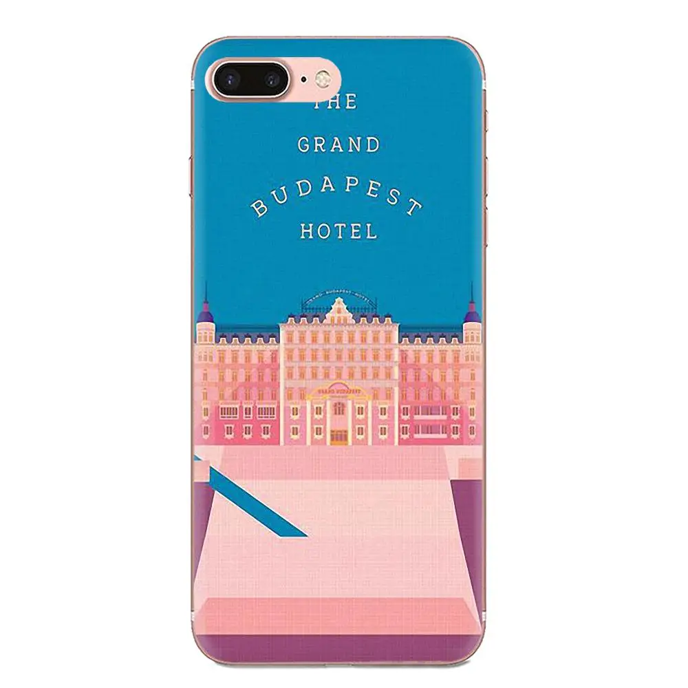 Wes Grand Budapest отель рисунок силиконовый чехол для Apple iPhone 4 4s 5 5C 5S SE 6 6S 7 8 11 Plus Pro X XS Max XR |