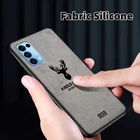 Тканевый силиконовый чехол для OPPO Reno6 Z 10X ACE2 5 Pro 5Z 5F 4 5 Lite 2Z 2F, тканевый чехол Reno4 Z 5G Reno6 Pro Plus