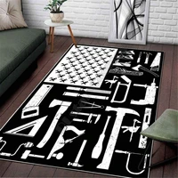 american carpenter rug 3d all over printed non slip mat dining room living room soft bedroom carpet