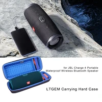 ltgem eva hard case for jbl charge 4 portable waterproof wireless bluetooth speaker