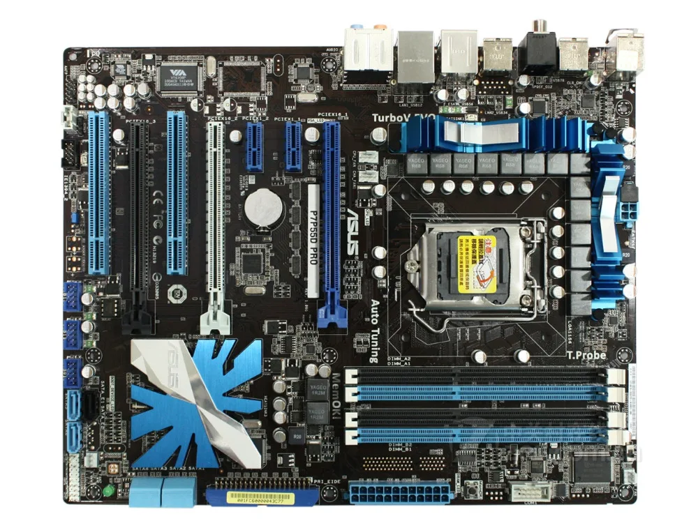 Материнская плата ASUS P7P55D PRO оригинальная материнская DDR3 LGA 1156 для процессоров I5 I7