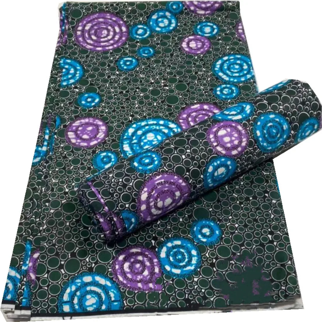 Ткань из Анкары африканская ткань 100% хлопок высокое качество Африканские