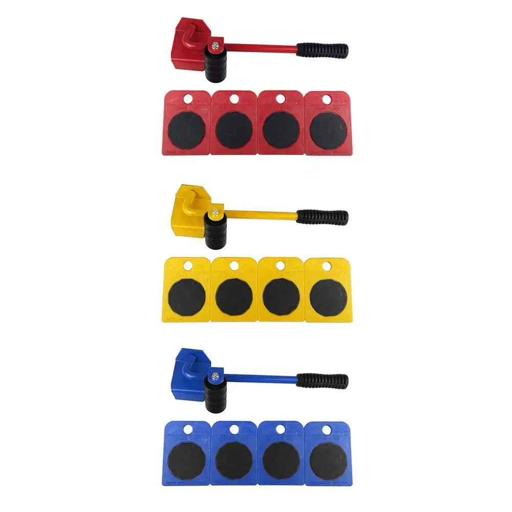 

Furniture Transport Roller Set Removal Lifting Moving Handling Dropship House Tool Move Heavy Blue Accessories J8M6
