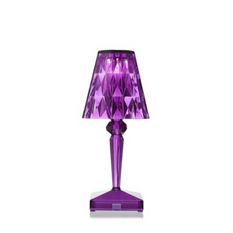 Итальянская Настольная лампа Kartell с питанием от аккумулятора сенсорный Usb-датчик