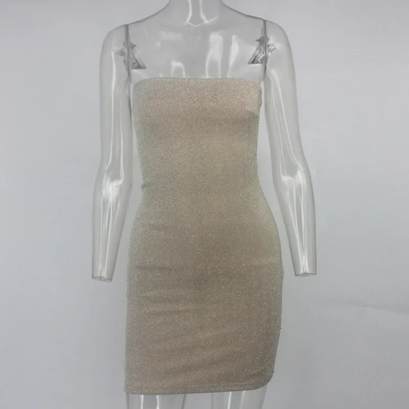 Fuedage осень 2019 пикантное платье с блестками женские блестящие облегающие мини