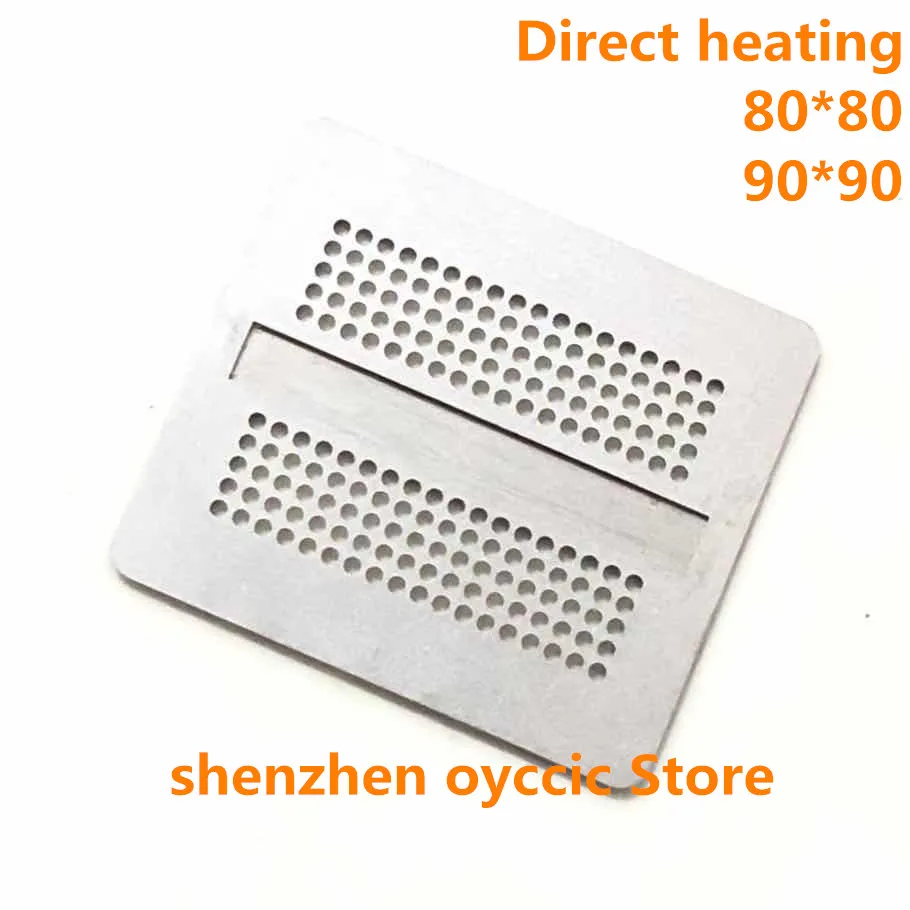 Прямой нагрев 80*80 90*90 K4Z80325BC HC14 HC16 K4ZAF325BM 180FBGA GDDR6 BGA трафарет|Запасные части| |