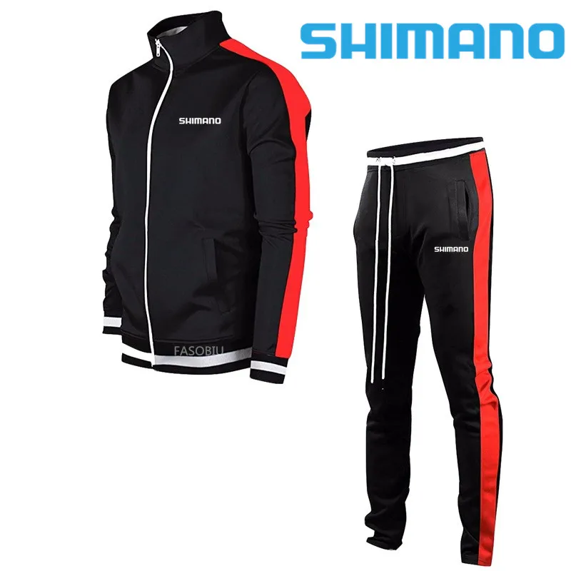 

Shimano Fishing Clothing Set Spring Autumn Outdoor Sport Hooded Men Fishing Shirts And Pants Plus Size Quick Dry Fishing Jackets