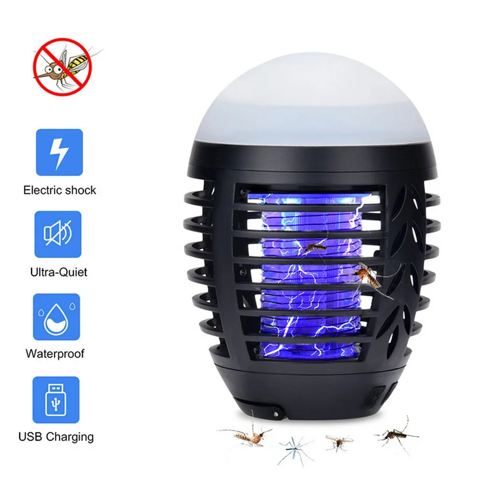 

Mosquito Killer Lamp USB Electric No Radiation Insect Killer Flies Trap LED Lamp Waterproof Anti Mosquito Lamp Home outdoor 5