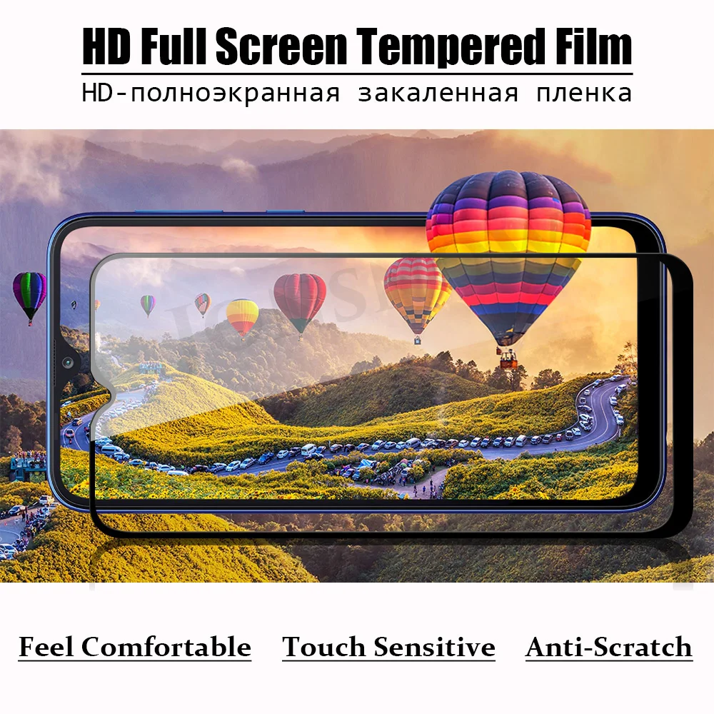 2pcs tempered glass for infinix hot 9 play hd film 9h explosion proof protective film phone screen protector 9d clear glass free global shipping