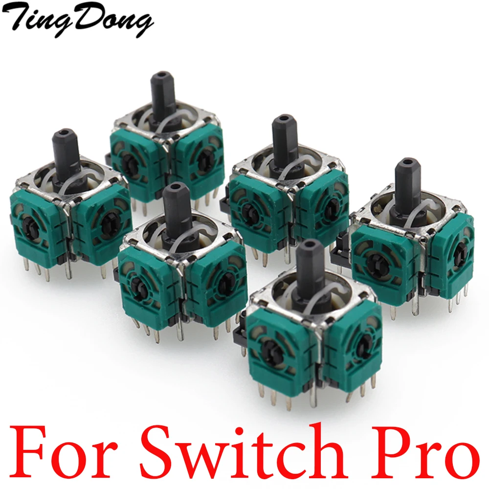 60 шт. аналоговые 3d-джойстики для Nintendo Switch Pro 3 контакта | Электроника