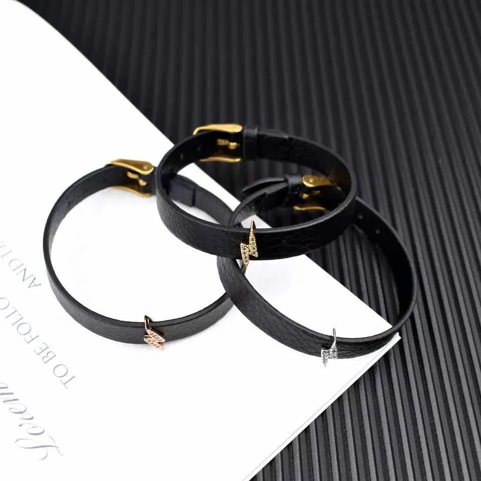 Модный простой и милый мини-браслет с подсветкой из фианита ААА для девочек дам