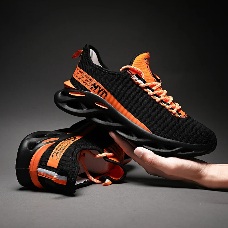 

39-48 Men Fashion Sneakers Men Running Shoes Breathable Mesh Shoe Men Sport Jogging Sneakers Men Fashion Sneakers Large Size