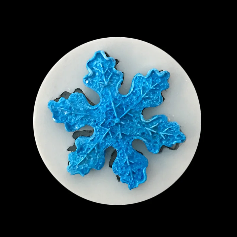 

Christmas Snowflake Fondant Cake Silicone Mould Snowflake baking Baking tools silicone mold fondant molds christmas mold