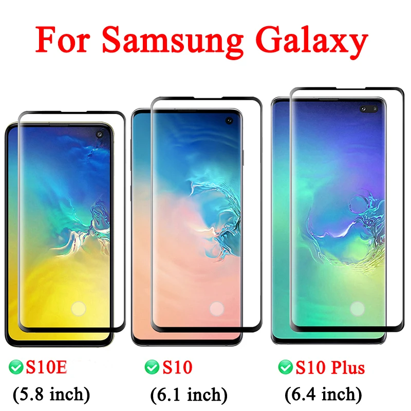 Защитное стекло для Samsung Galaxy S10 Plus S10E Note 10 plus Lite E | Мобильные телефоны и аксессуары