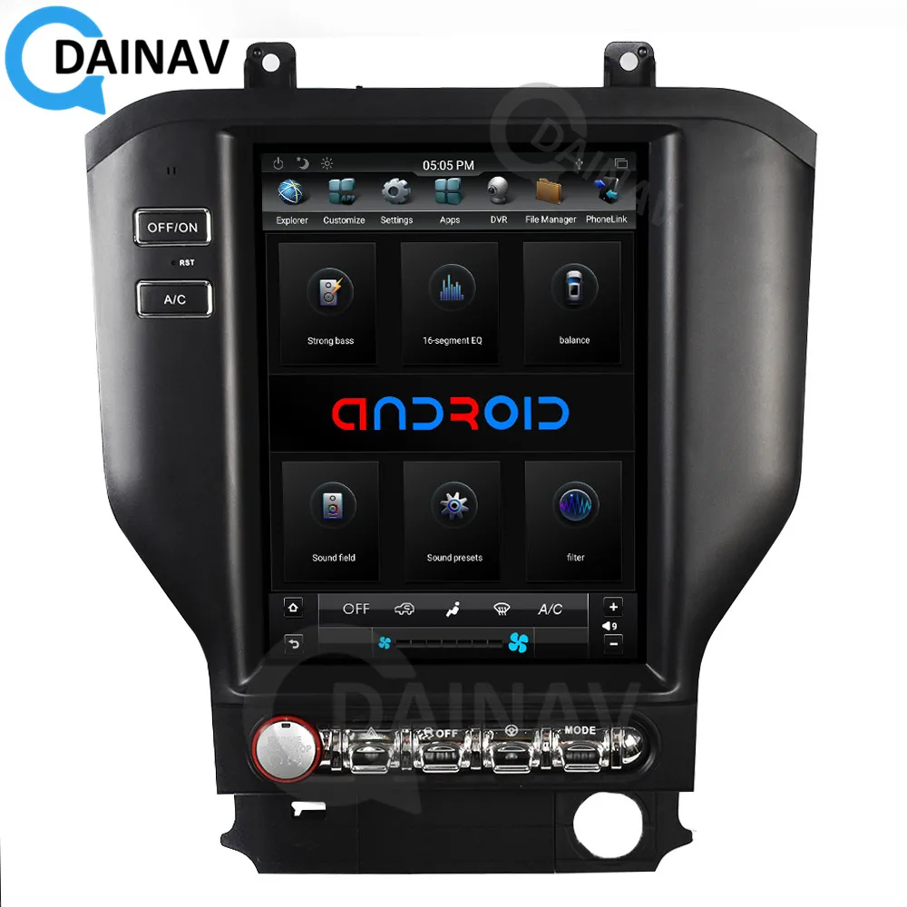 

Android car radio multimedia player for-Ford Mustang 2014-2018 car stereo autoradio player GPS navigation head unit