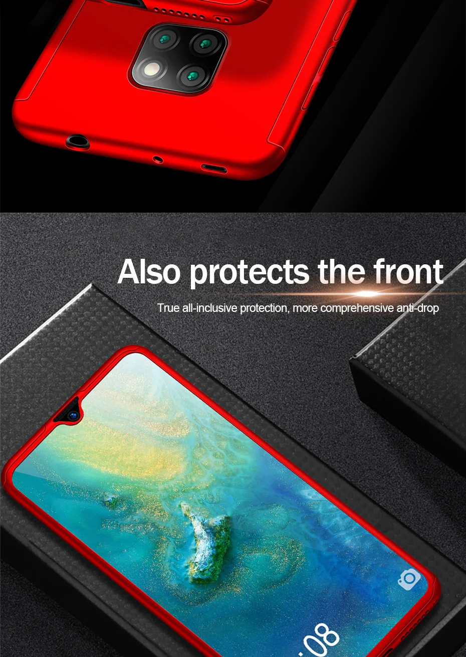 360 полная крышка для телефона для huawei P30 Pro P Smart плюс P10 P20 P30Lite для Коврики 8 9 10 20Lite 30Pro 20X Стекло пленка, чехол для телефона
