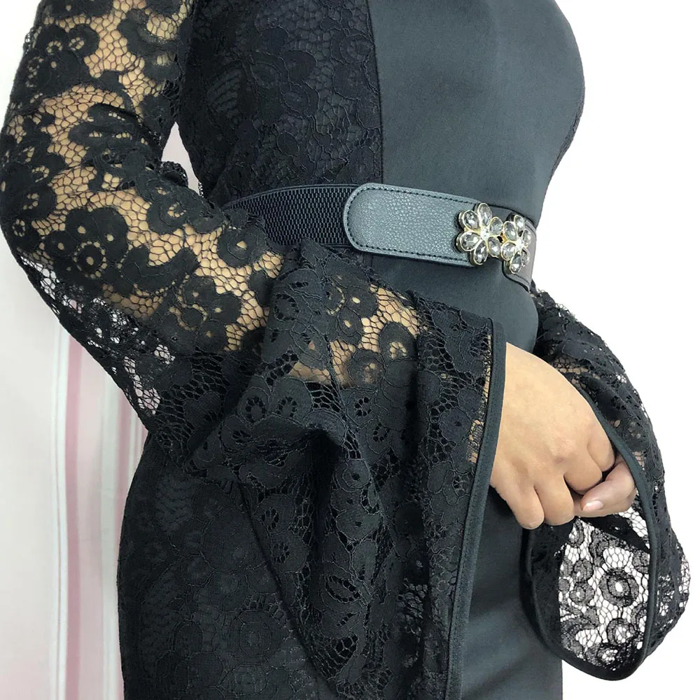 Женская одежда летнее кружевное платье для вечеринки сексуальное облегающее без