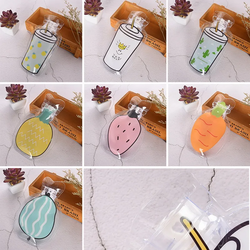 Фрукты/бутылки в мультяшном стиле зимние кухонные сумки для горячей воды грелка