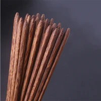 100paris solid wood chopsticks tableware dinning set for home restaurant no wax none painting anti skid high quality