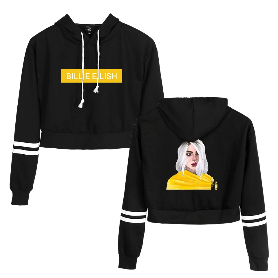 Новое поступление, толстовки с капюшоном Billie Eilish для женщин, пикантные весенне-осенние хлопковые уличные толстовки Harajuku Billie Eilish для девочек