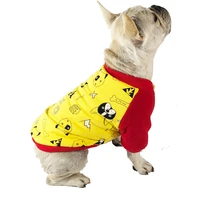 cute puppy clothes outfitssmall dog apparel for french bulldog teddy schnauzer pug pomeranian autumn winter dog clothes